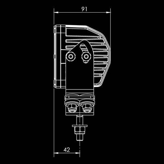 Invader 50W LED Work Lamp Work Lamps