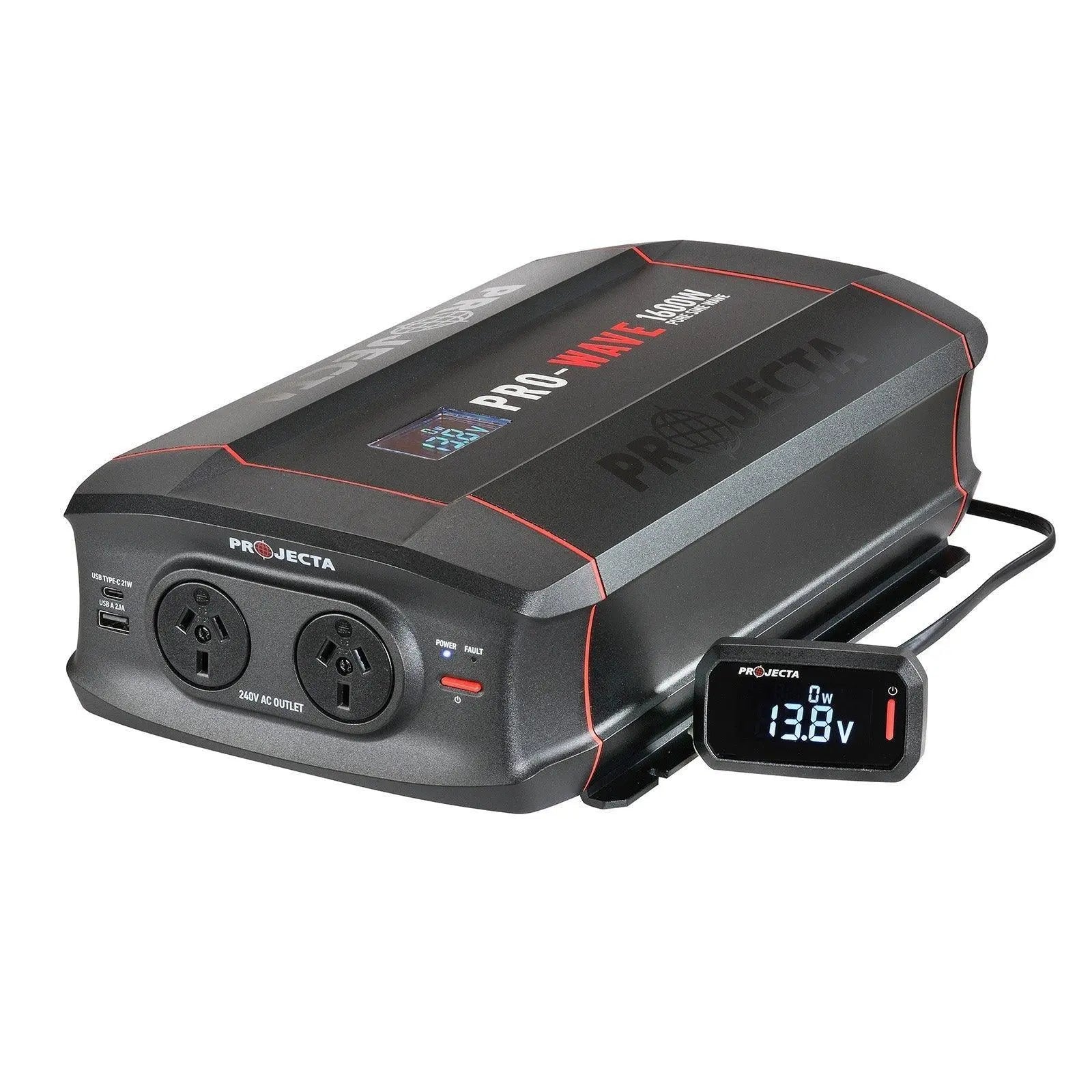 Projecta 12v 1600w Pro Wave Pure Sine Wave Inverter – Open Cut Off-Grid