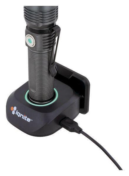 Rechargeable Led Torch With Charging Stand 600 Lumens Inspection lamps