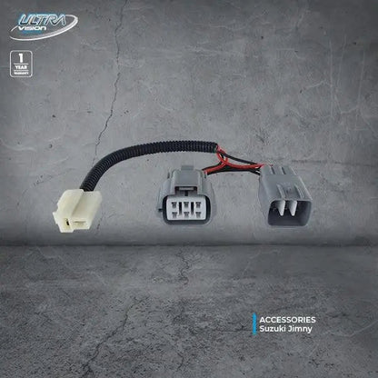 Ultra Vision Driving Light Patch Leads - Patch Lead - Ultra Vision Lighting