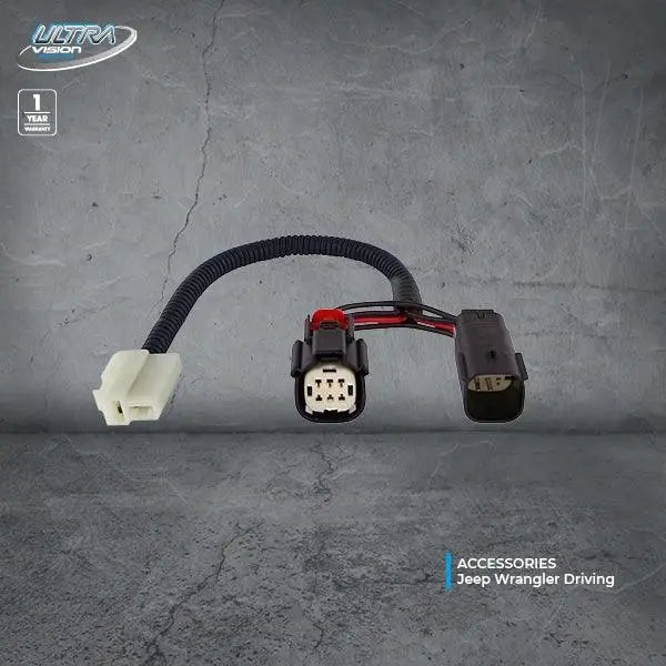 Ultra Vision Driving Light Patch Leads - Patch Lead - Ultra Vision Lighting
