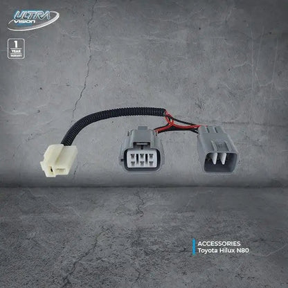 Ultra Vision Driving Light Patch Leads - Patch Lead - Ultra Vision Lighting